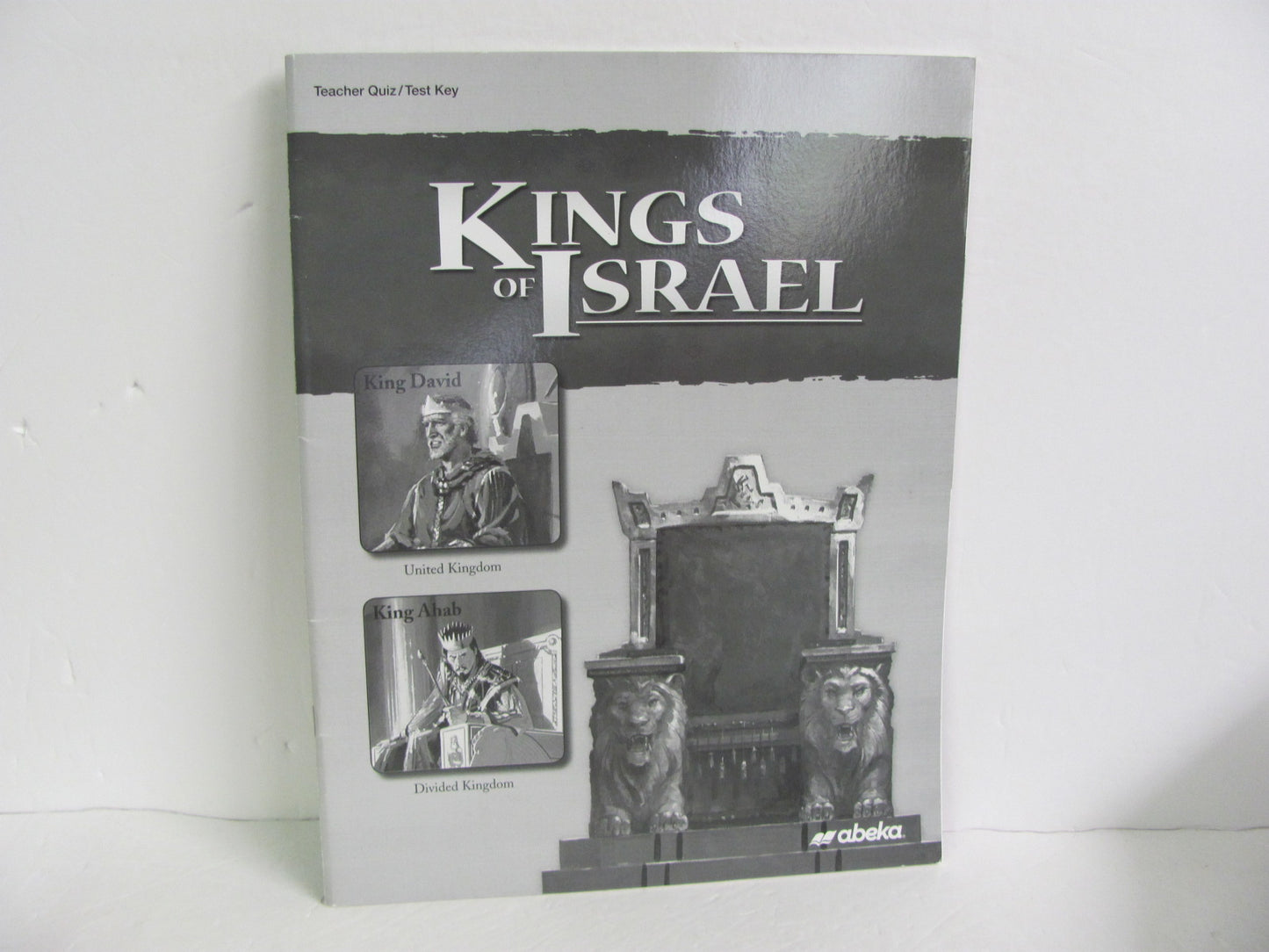 Kings of Israel Abeka Quiz/Test Key Pre-Owned 9th Grade Bible Textbooks