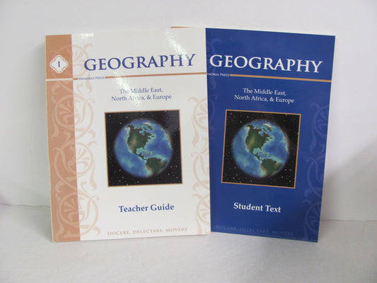 Geography I Memoria Press Set  Pre-Owned Elementary Geography Books