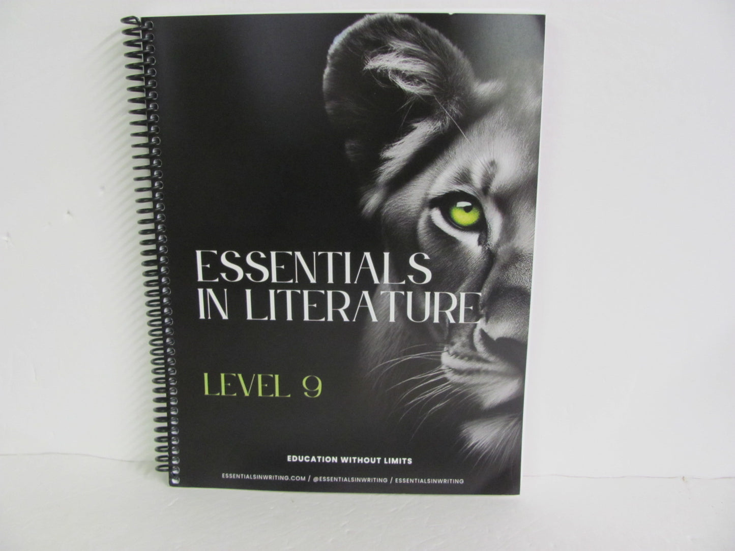 Essentials in Literature Student Book Pre-Owned 9th Grade Reading Textbooks