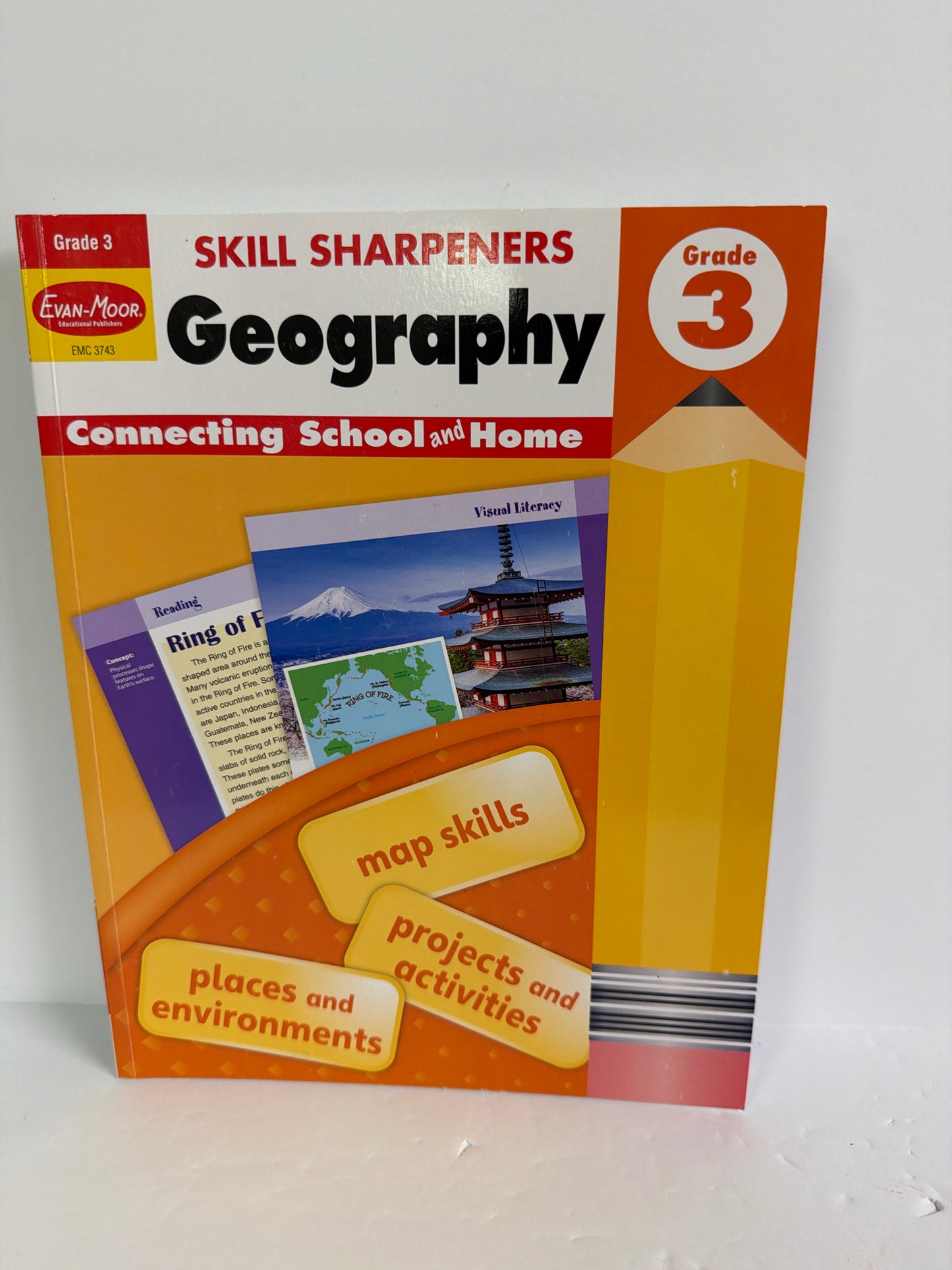 Skill Sharpeners Evan-Moor Workbook Pre-Owned Summer Study Books