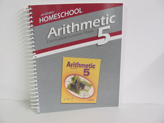 Arithmetic 5 Abeka Curriculum Pre-Owned 5th Grade Mathematics Textbooks