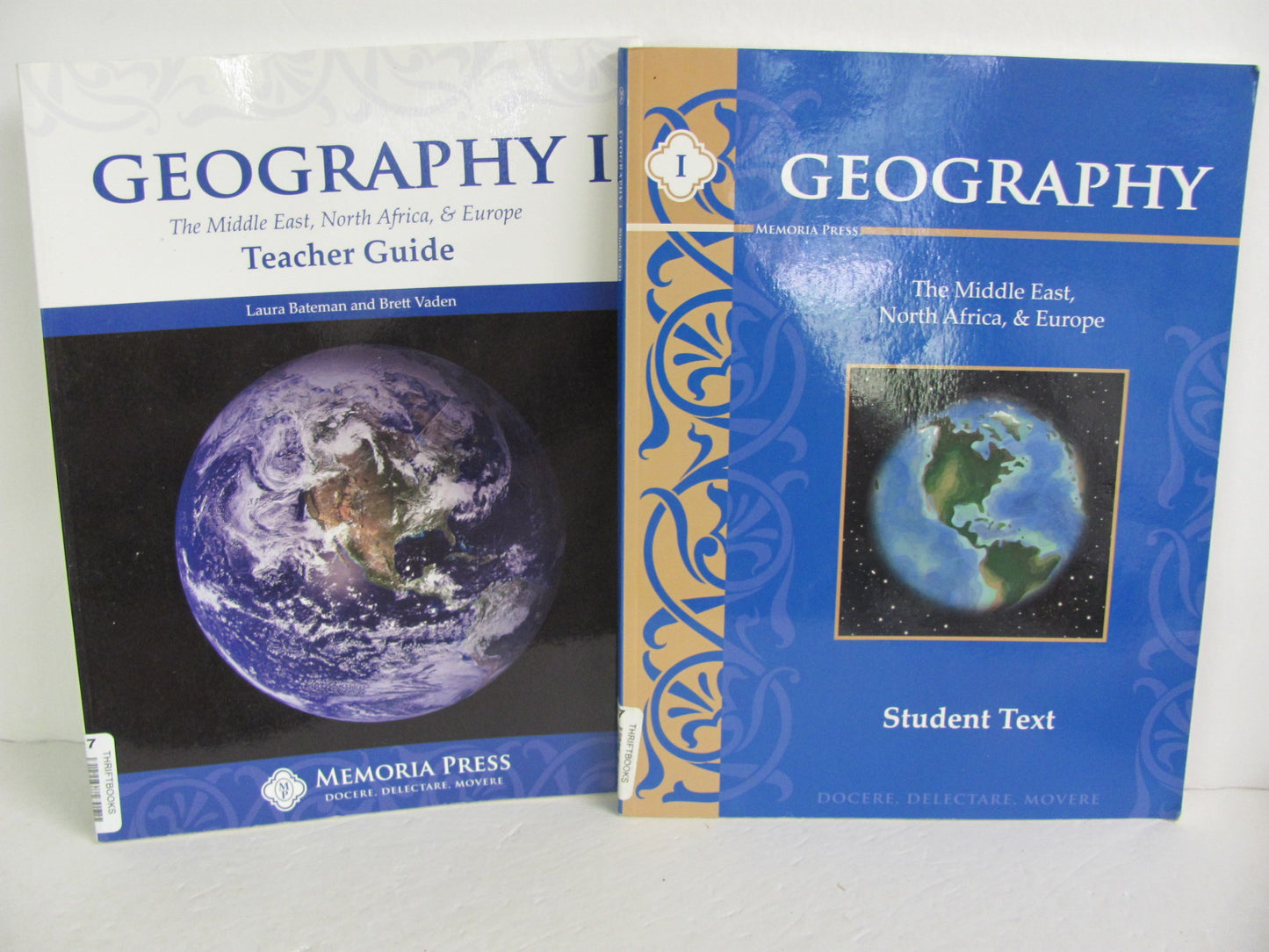 Geography I Memoria Press Set Pre-Owned Bateman Elementary Geography Books
