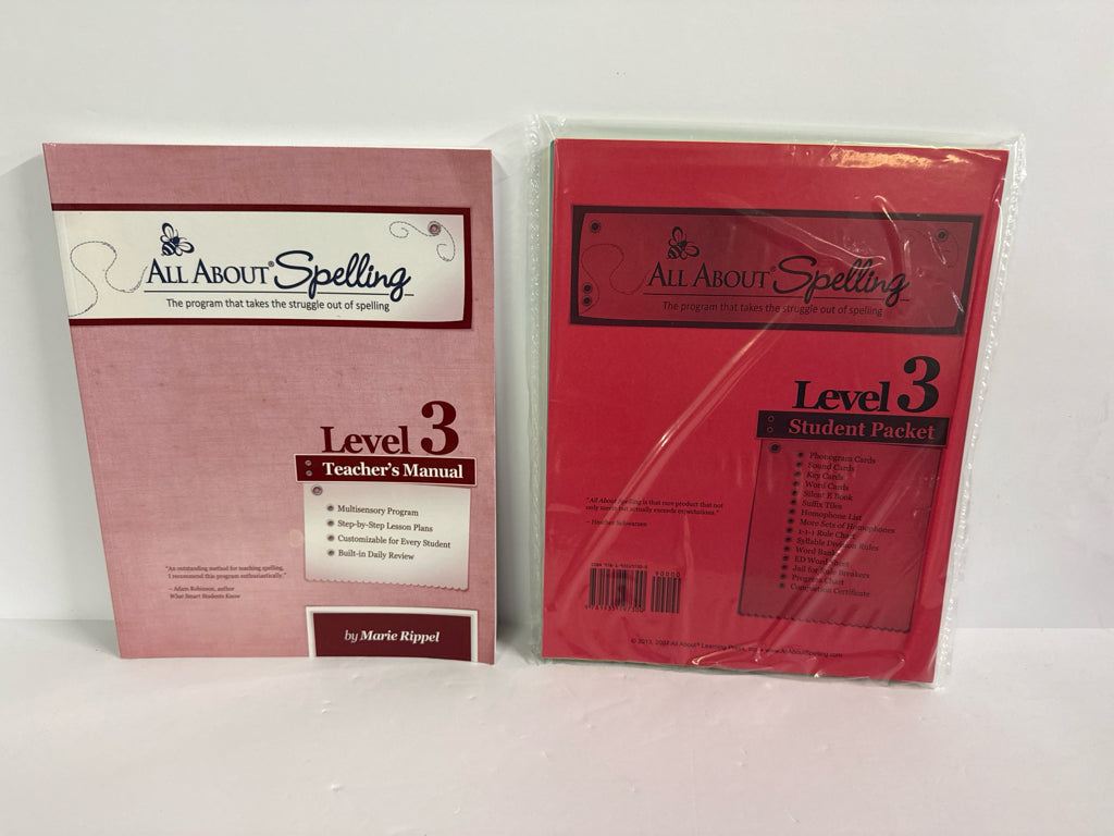 All About Spelling Level 3 All About Learning Marie Rippel Language Textbooks