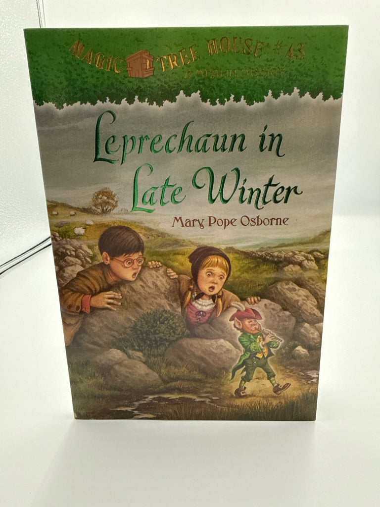 Leprechaun in Late Winter Mary Pope Osborne Random House Juvenile Books