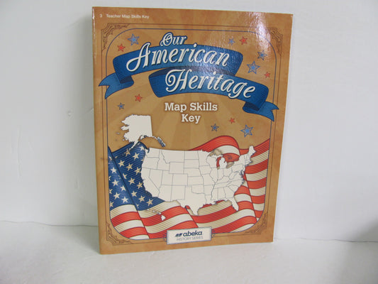 Our American Heritage Abeka Map Key Pre-Owned 3rd Grade History Textbooks