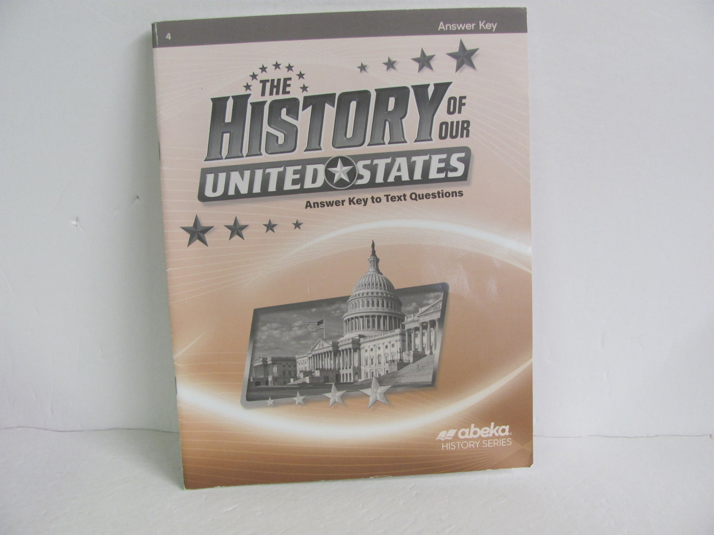 The History of Our United States Abeka Answer Key  Pre-Owned History Textbooks