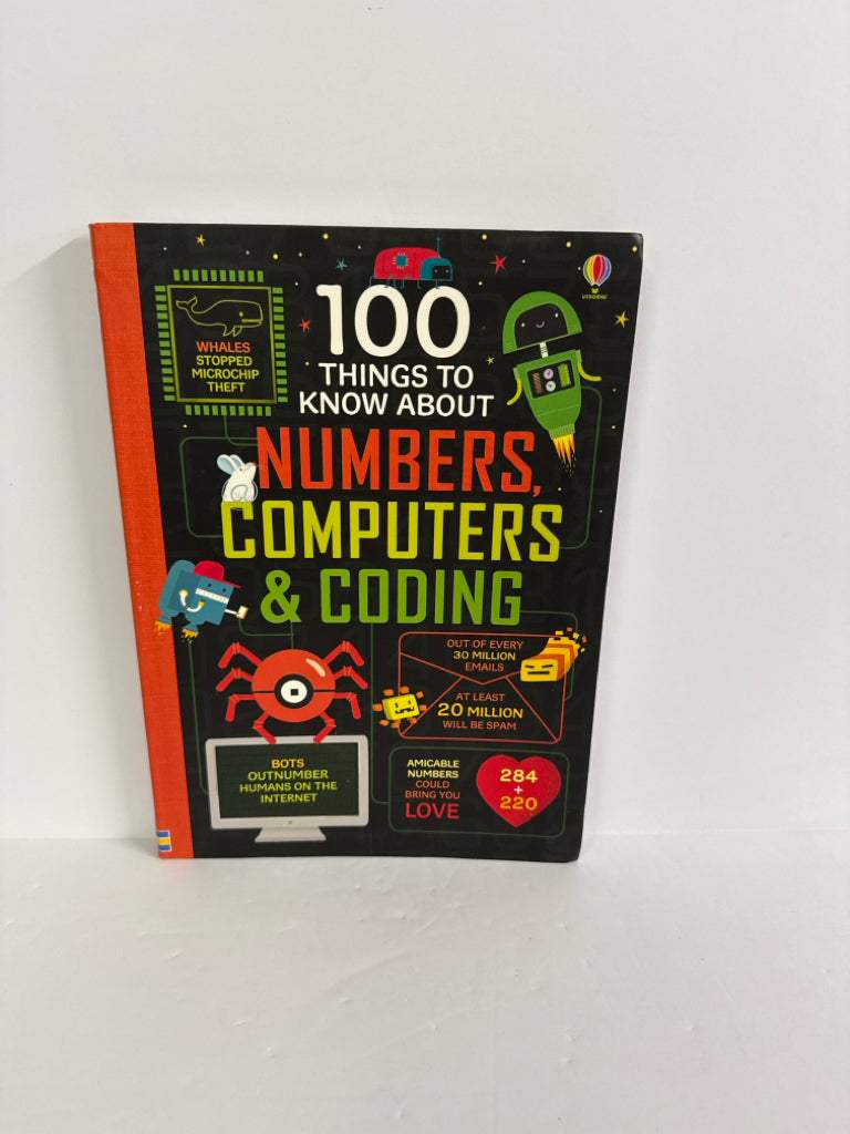 100 Things to Know About Numbers Usborne Pre-Owned Electives Books