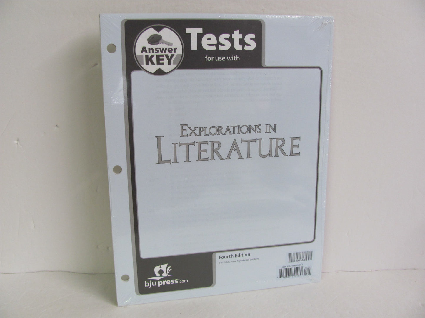 Explorations in Literature BJU Press Test Key Pre-Owned Reading Textbooks