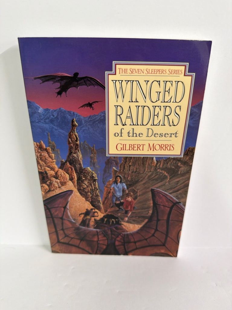 Winged Raiders of the Desert Gilbert Morris Moody Juvenile Books