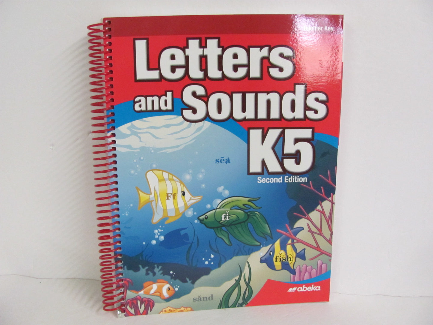 Letters and Sounds K5 Abeka Teacher Key Pre-Owned Language Textbooks