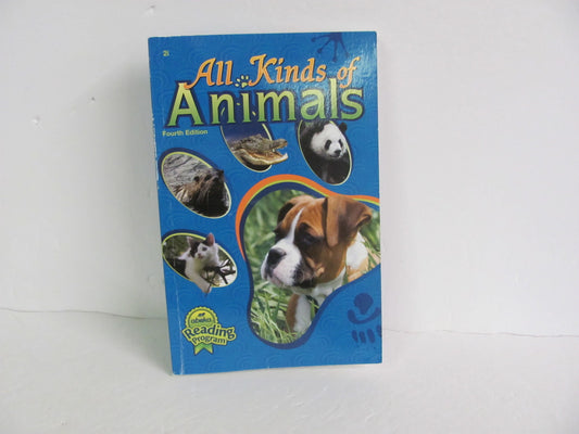 All Kinds of Animals Abeka Student Book Pre-Owned 2nd Grade Reading Textbooks