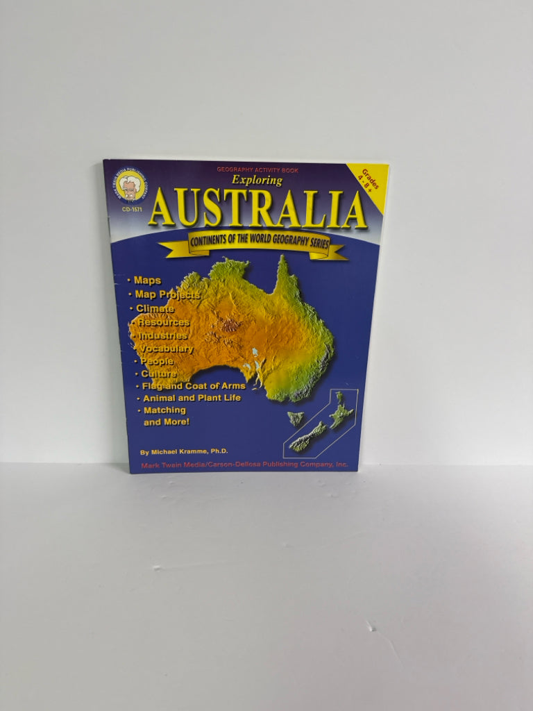 Continents of the World Series Carson Dellosa Elementary Geography Textbooks