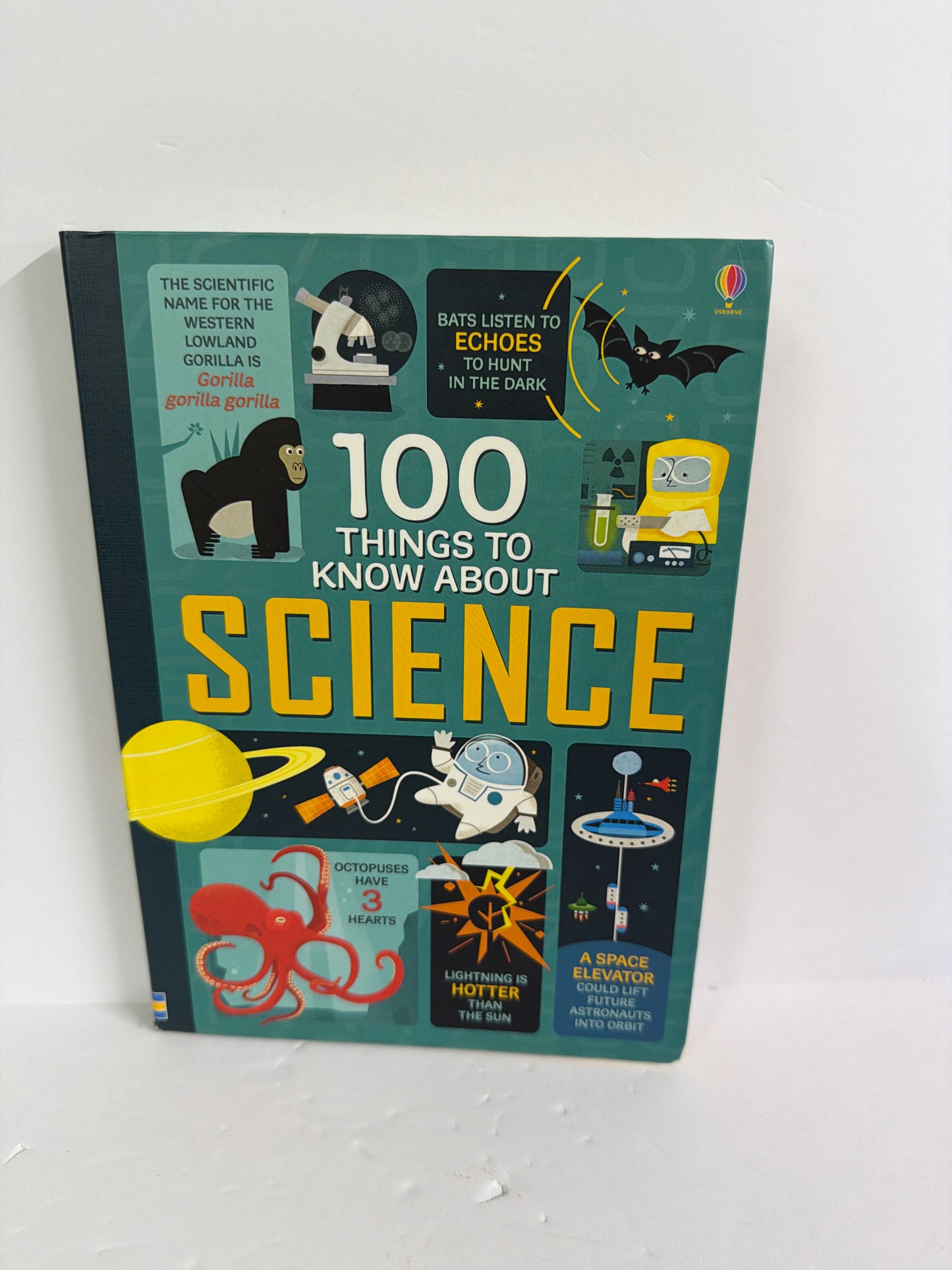 100 Things About Science Usborne Pre-Owned Elementary Science Textbooks