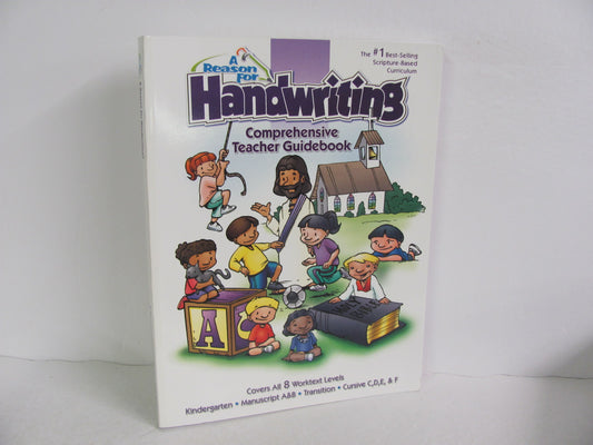 A Reason For Handwriting Teacher Guide  Pre-Owned Elementary Penmanship Books