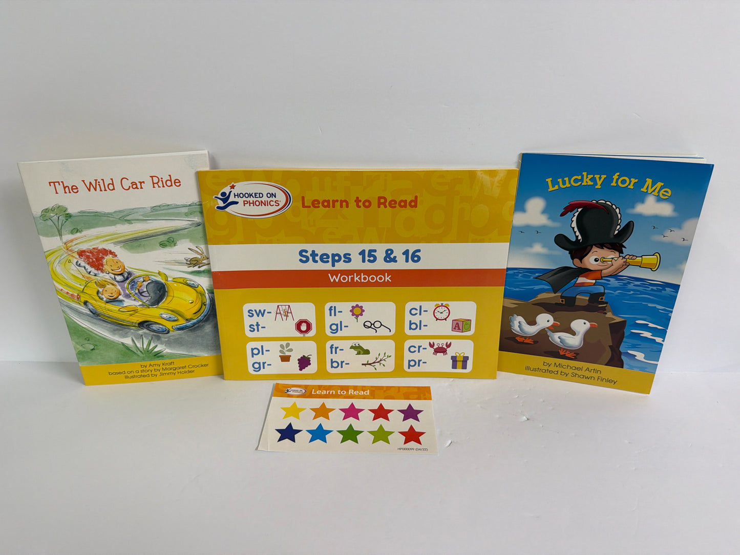 Learn to Read Hooked on Phonics Pre-Owned Elementary Early Learning Books