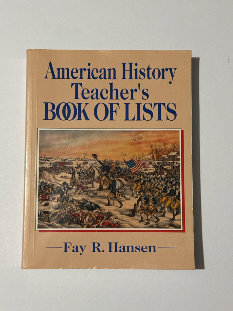 American History Teacher's Book of Center for Applied Educator Resources