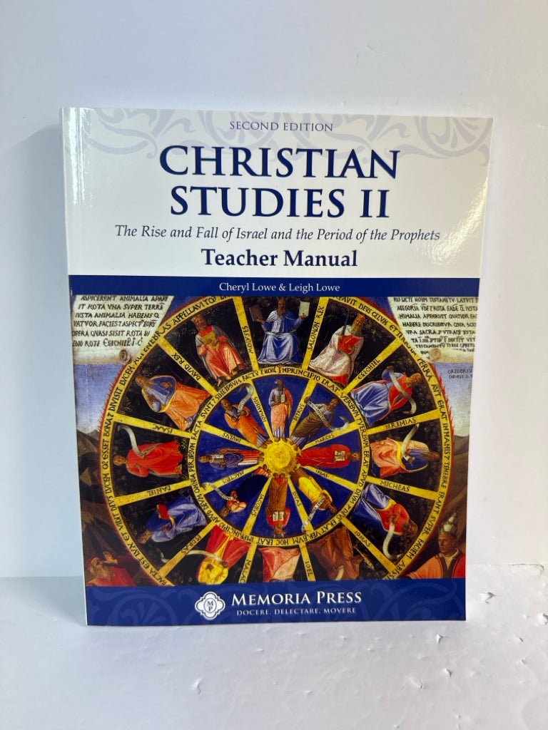Christian Studies II Memoria Press Teacher Manual Pre-Owned Memoria Press
