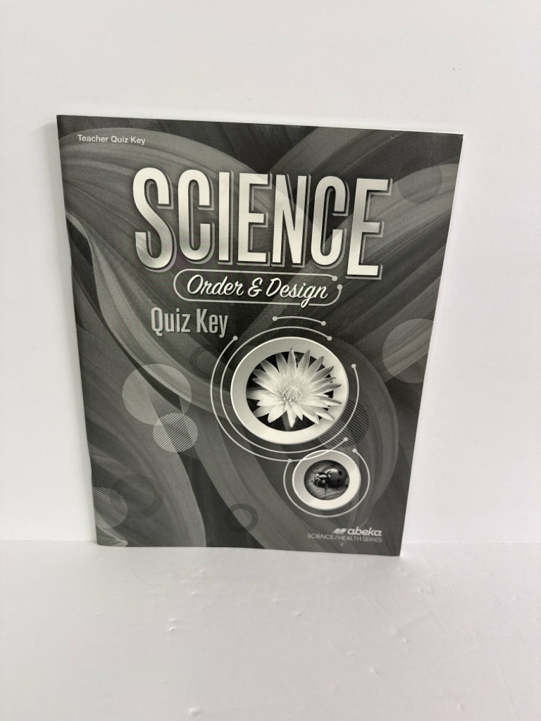 Order & Design Abeka Quiz Key Pre-Owned 7th Grade Science Textbooks
