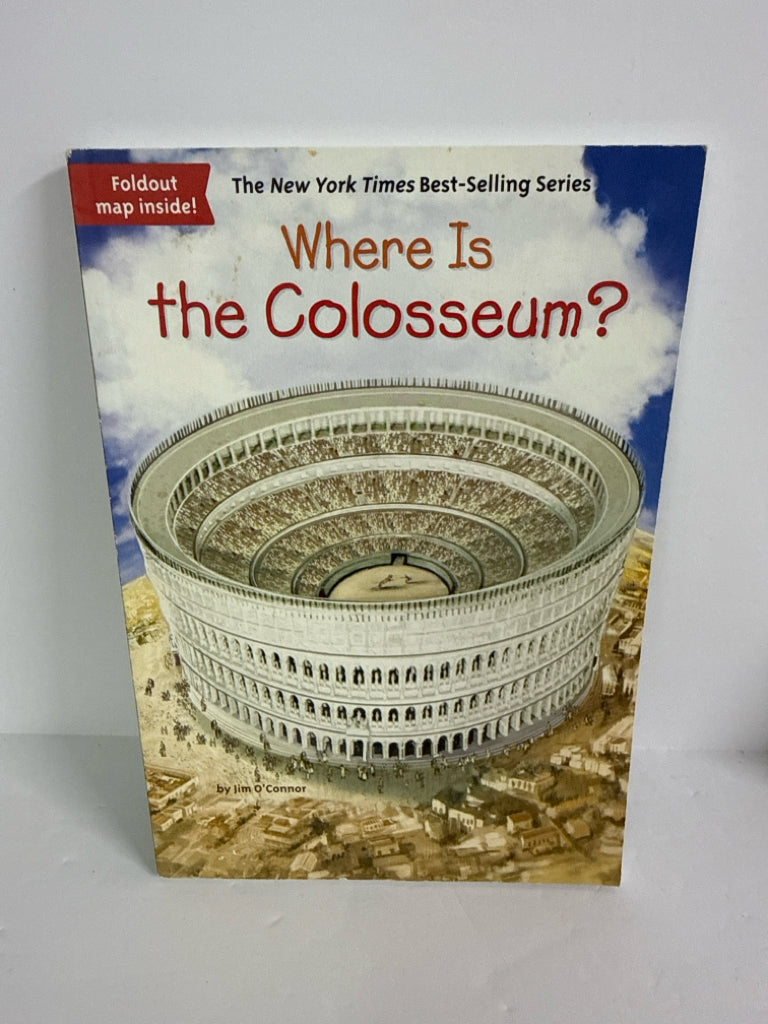 Where Is the Colosseum? Jim O'Connor WHOHQ Juvenile Books
