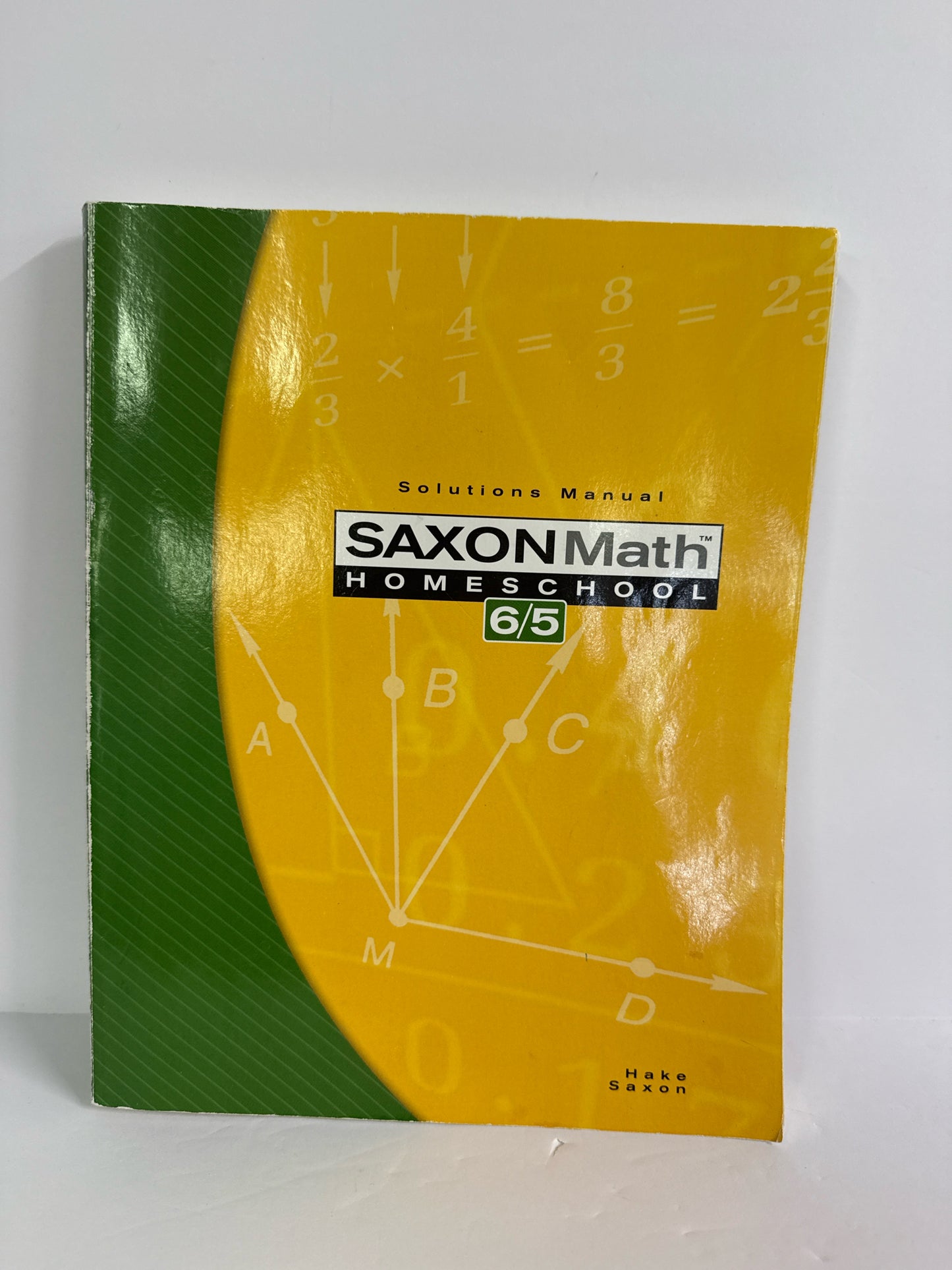 Math 65 Saxon Solutions Manual Pre-Owned Hake 5th Grade Mathematics Textbooks
