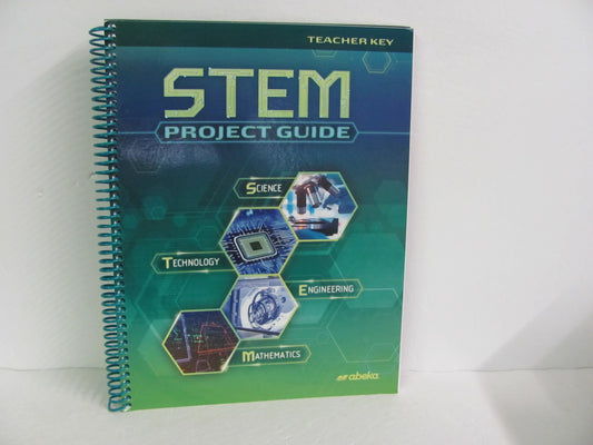 Stem Project Guide Abeka Teacher Key  Pre-Owned 9th Grade Science Textbooks
