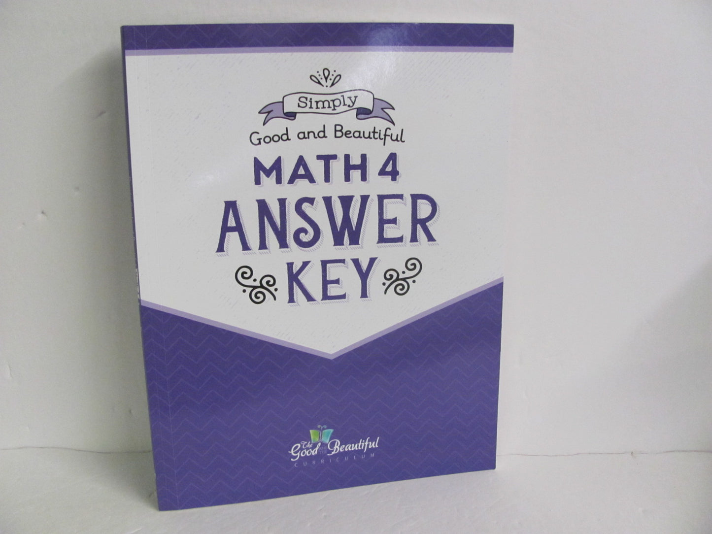 Math 4 Good and the Beautiful Answer Key Pre-Owned Mathematics Textbooks