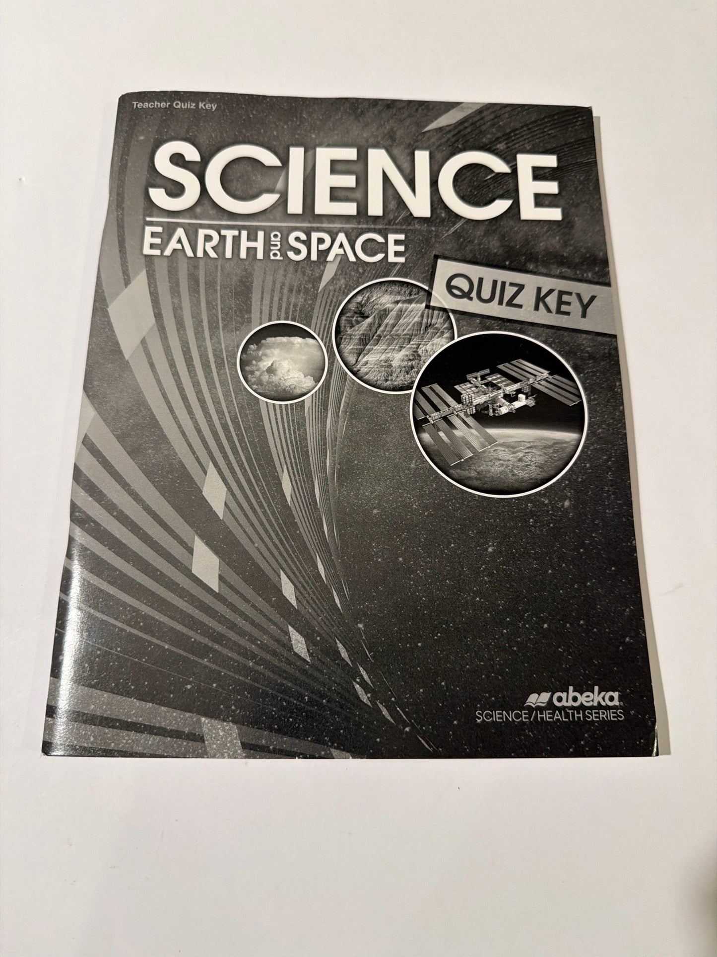 Earth and Space Abeka Quiz Key Pre-Owned 8th Grade Science Textbooks