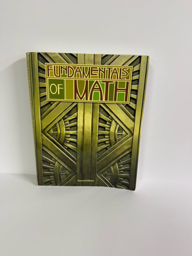 Fundamentals of Math BJU Press Student Text Pre-Owned Mathematics Textbooks