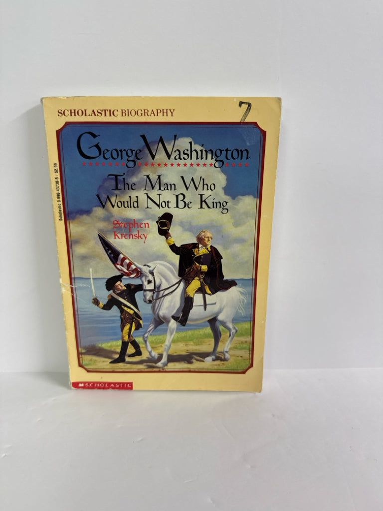 The Man Who Would Not Be King Scholastic Pre-Owned Stephen Krensky Nonfiction