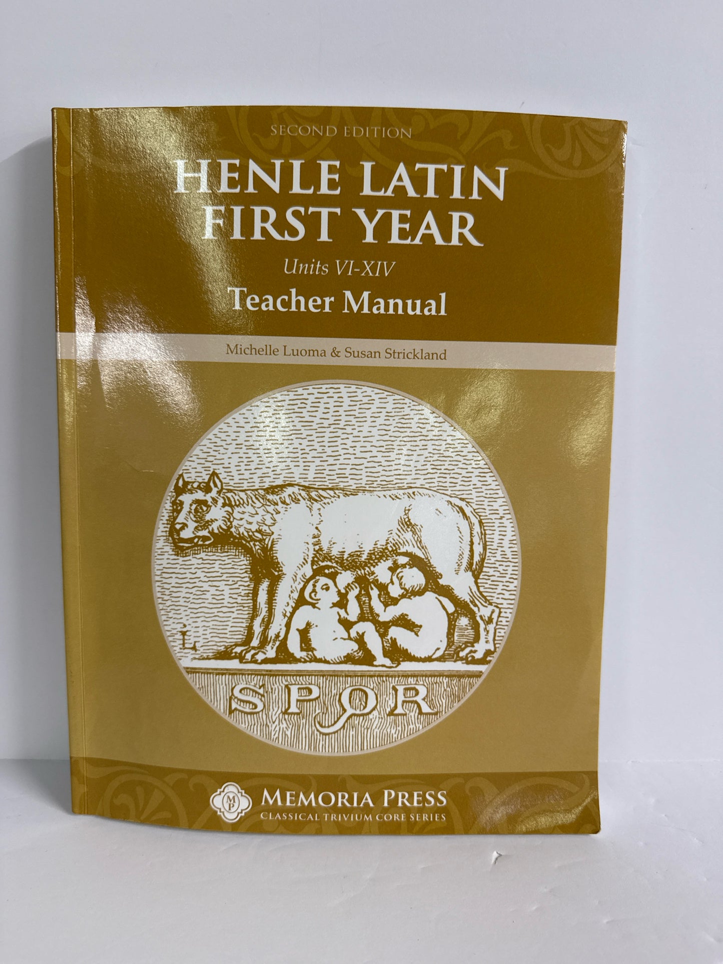 Henle Latin First Year Memoria Press Teacher Manual Pre-Owned Latin Books