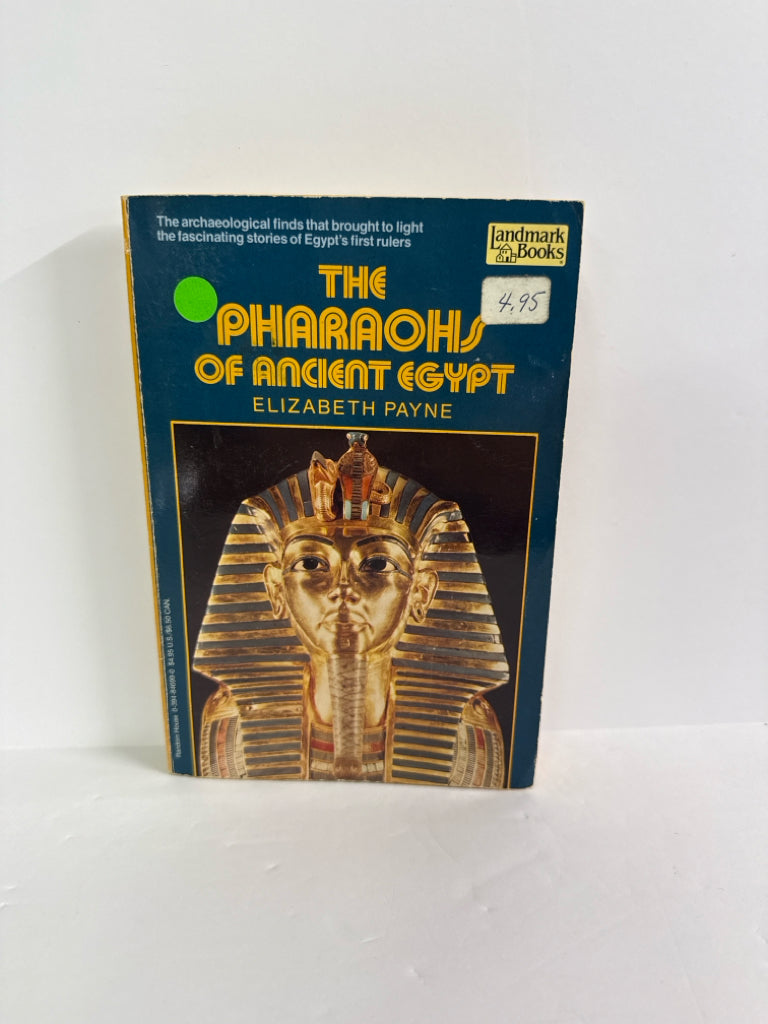 The Pharaohs of Ancient Egypt Landmark Books Pre-Owned Nonfiction