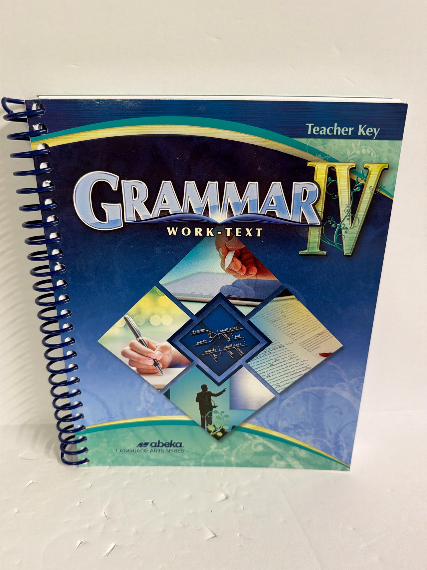 Grammar IV Abeka Teacher Key Pre-Owned 10th Grade Language Textbooks