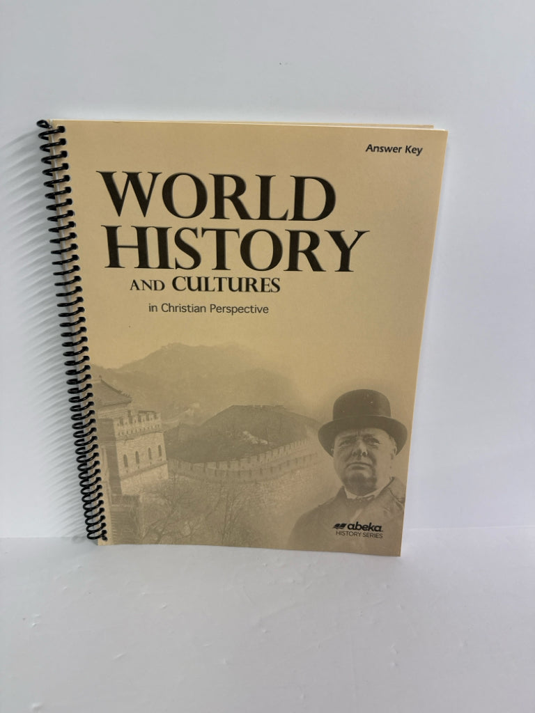 World History and Cultures Abeka Answer Key Pre-Owned History Textbooks