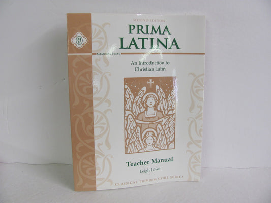 Prima Latina Memoria Press Teacher Manual  Pre-Owned Elementary Latin Books