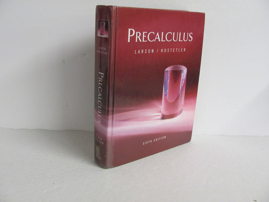 PreCalculus Houghton Mifflin Student Book Pre-Owned Larson Mathematics Textbooks