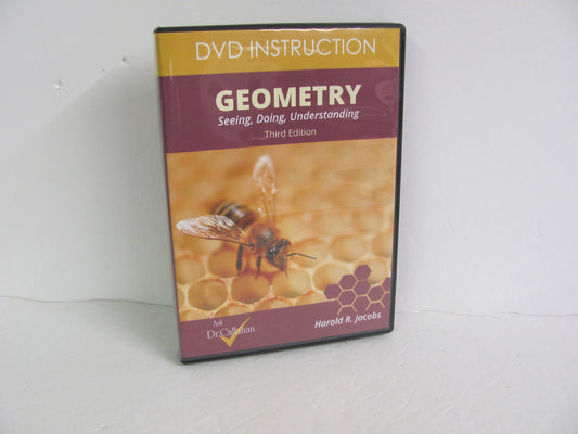 Jacob's Geometry Master Books DVD Pre-Owned Jacobs Mathematics Textbooks