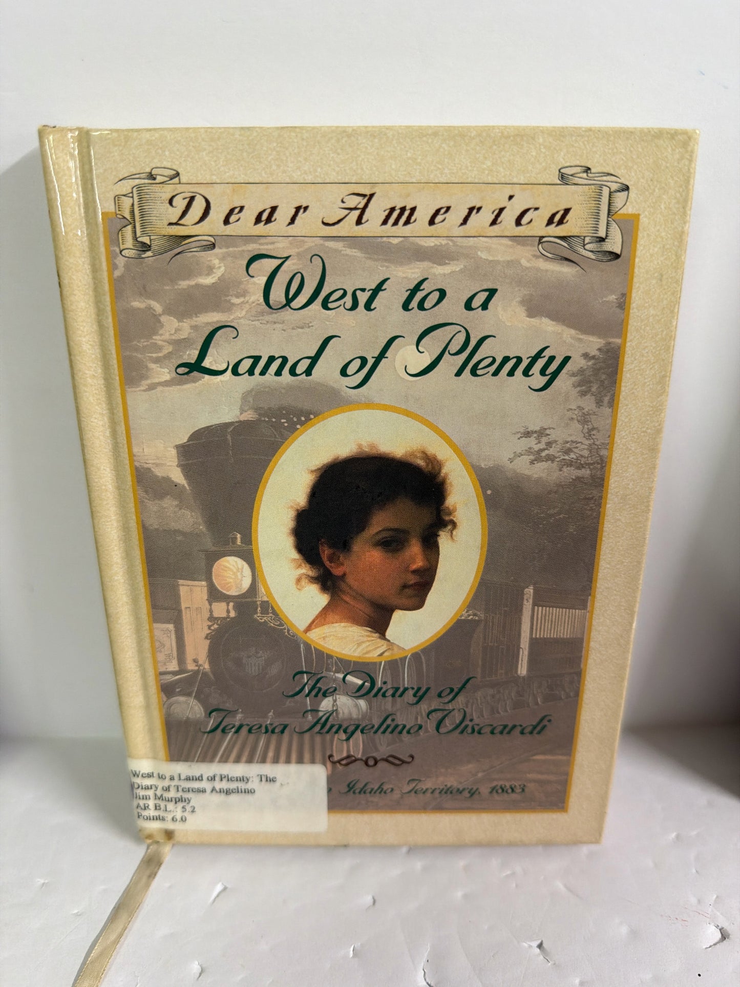 West to a Land of Plenty Scholastic Pre-Owned Jim Murphy Historical Fiction