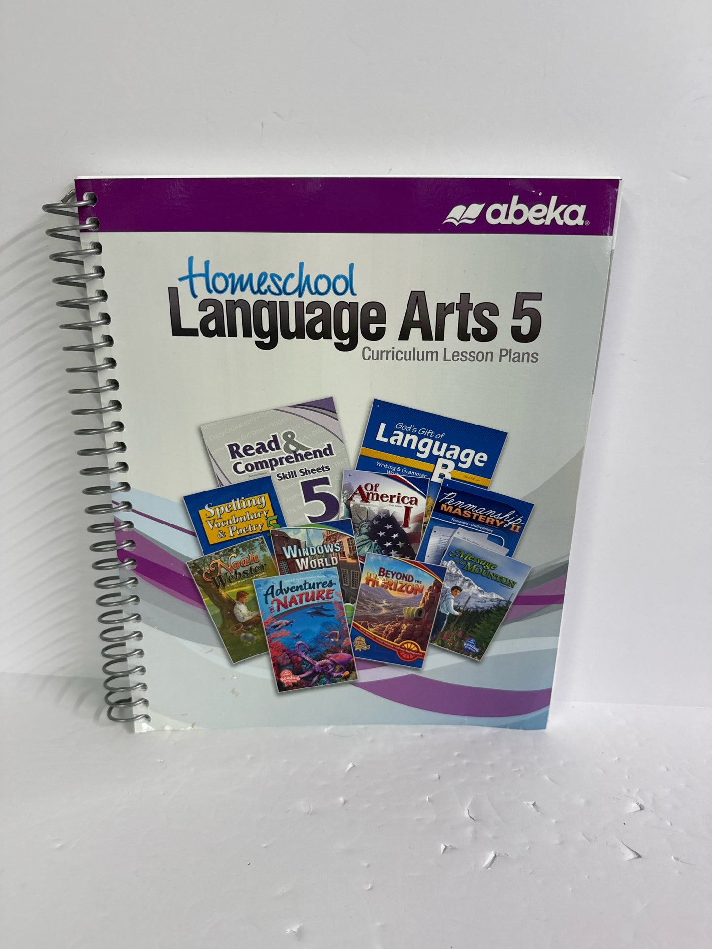 Language Arts 5 Abeka Curriculum/Lesson Plan Pre-Owned Language Textbooks