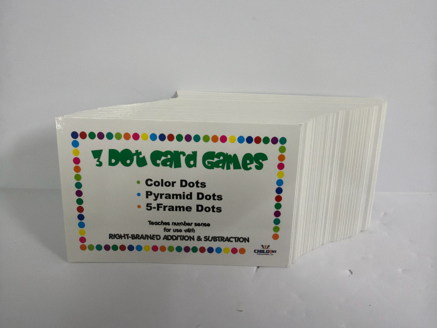 3 Dot Card Games Child 1st Publ Cards Pre-Owned Learning Tools & Manipulatives