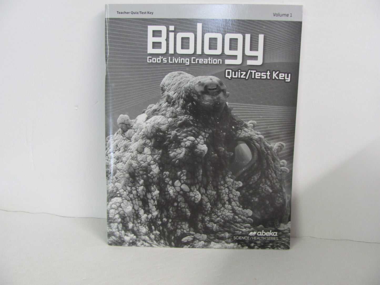 Biology Vol 1 Abeka Quiz/Test Key Pre-Owned 10th Grade Science Textbooks