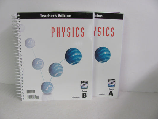 Physics BJU Press Teacher Edition  Pre-Owned 12th Grade Science Textbooks