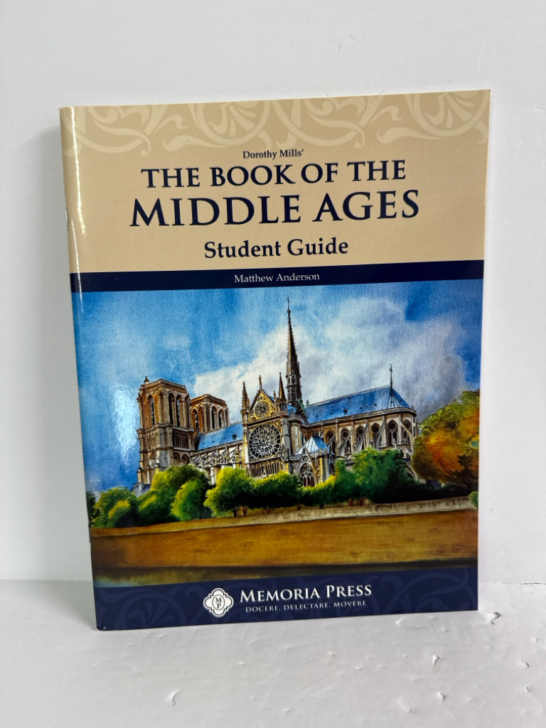 The Book of the Middle Ages Memoria Press Student Guide Pre-Owned Memoria Press
