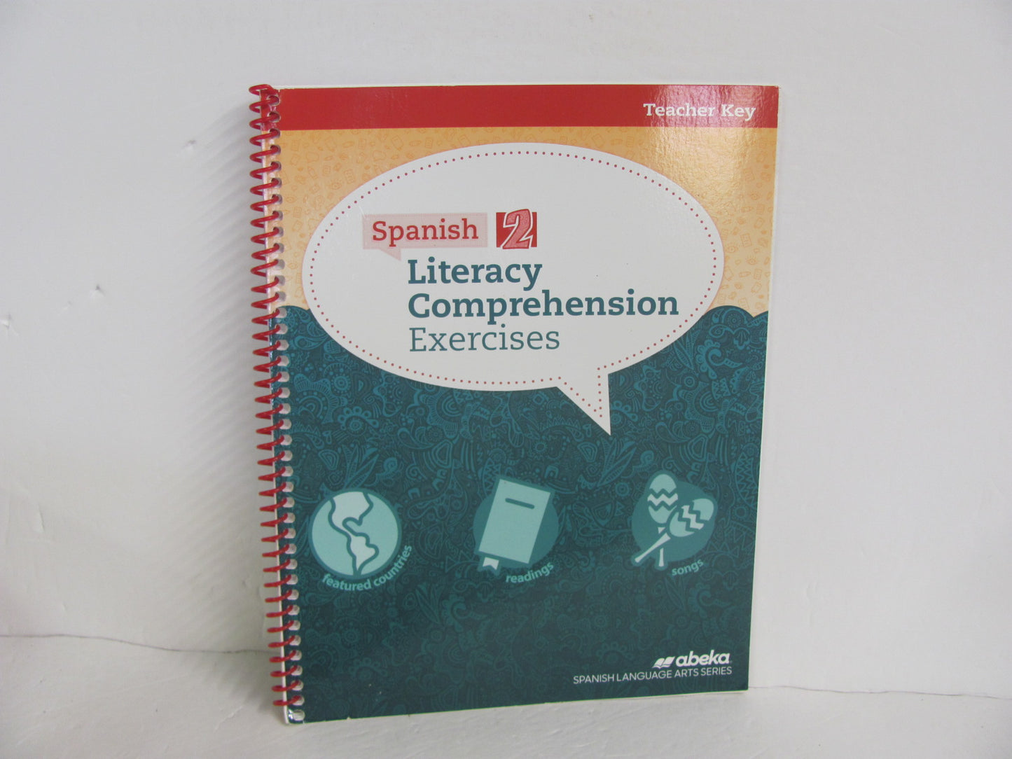Spanish 2 Literacy Comprehension Ex Abeka Teacher Key Pre-Owned Spanish Books