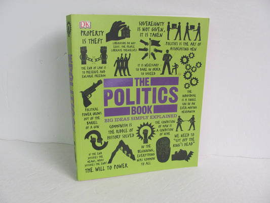The Politics Book DK Publishing Pre-Owned Electives (Books)