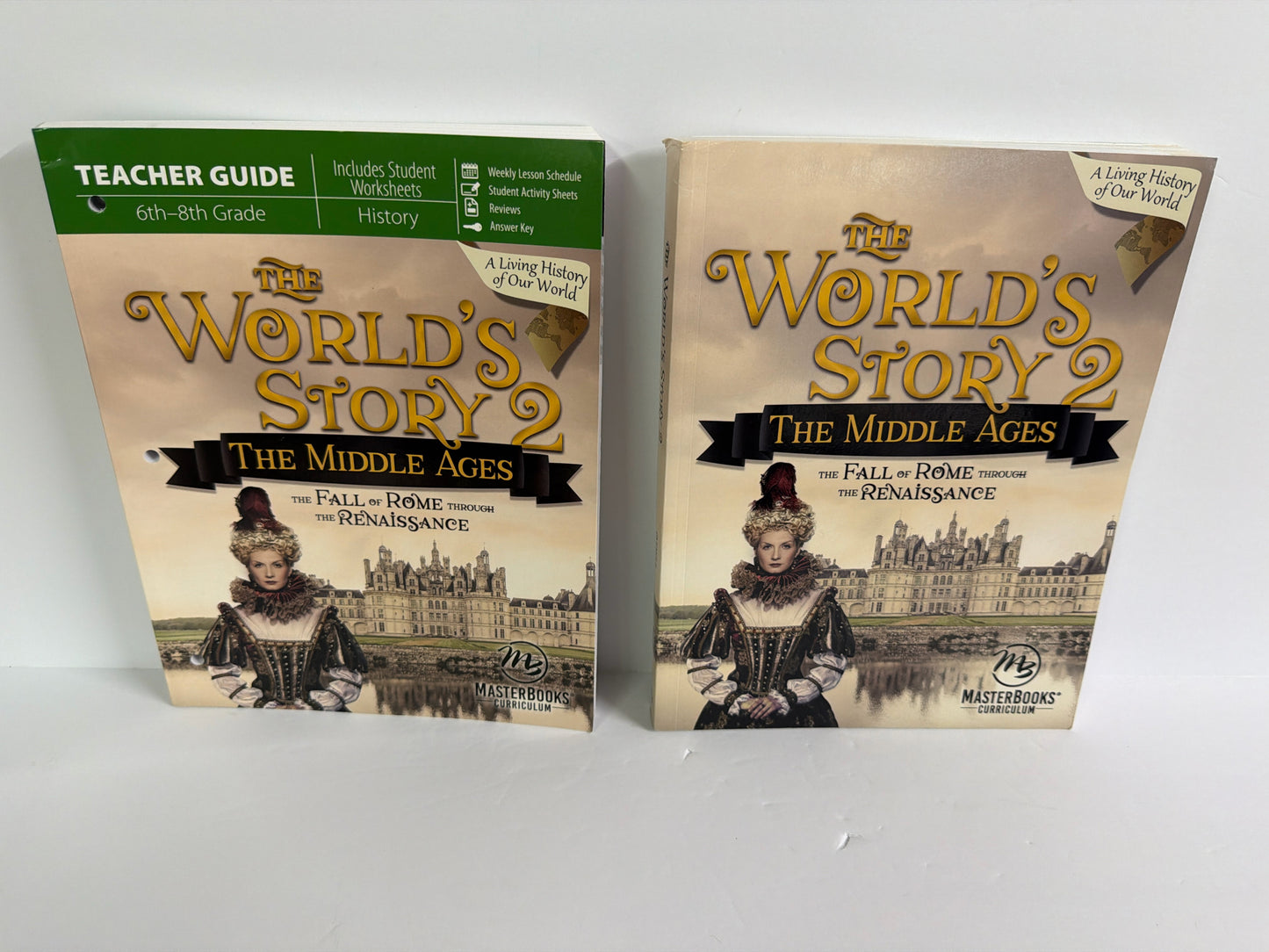 The World's Story 2 Master Books New Angela O'Dell History Textbooks