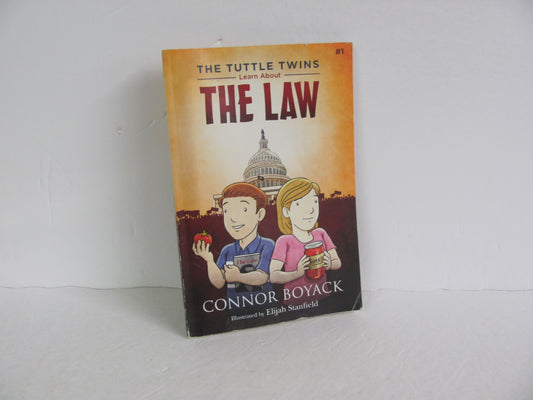 The Law Tuttle Twins Pre-Owned Boyack Fiction Books