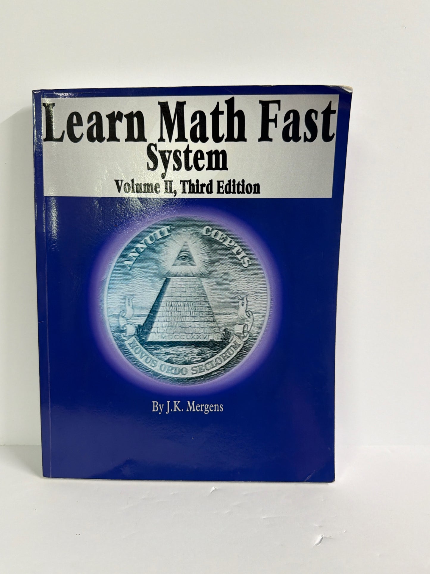 Volume II Learn Math Fast Pre-Owned J.K. Mergens Mathematics Textbooks