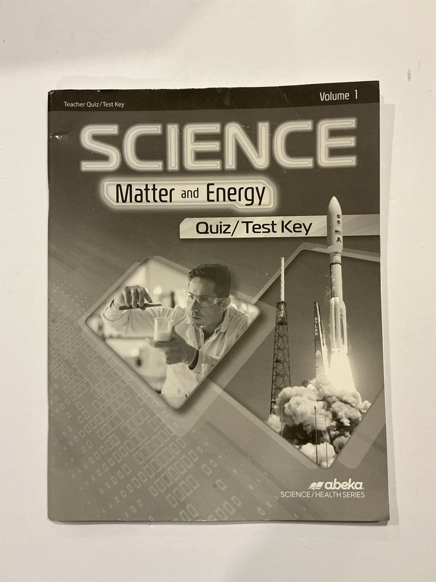 Matter & Energy Abeka Teacher Test Key Pre-Owned 9th Grade Science Textbooks