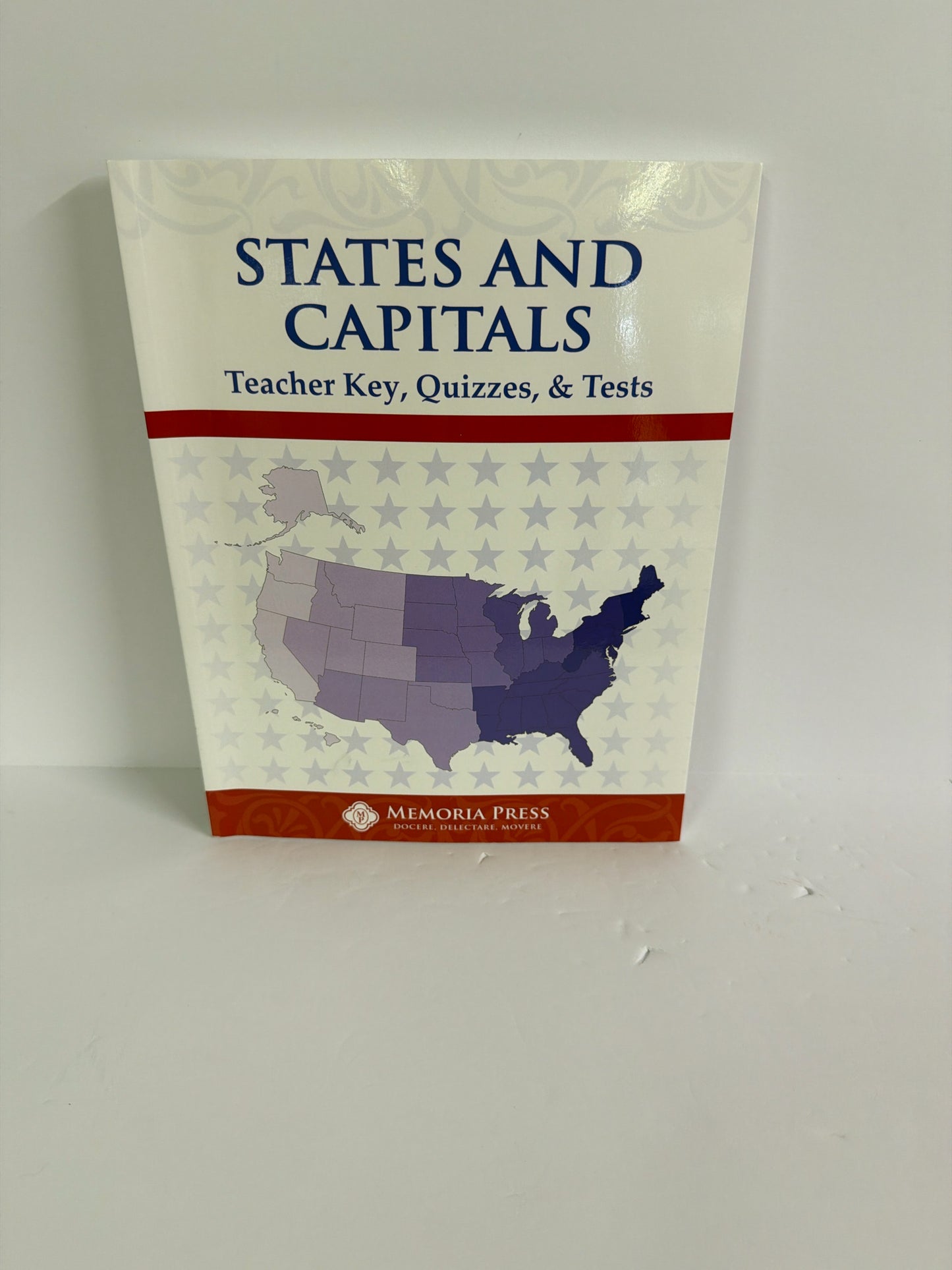 States and Capitals Memoria Press Teacher Key Pre-Owned State History Books