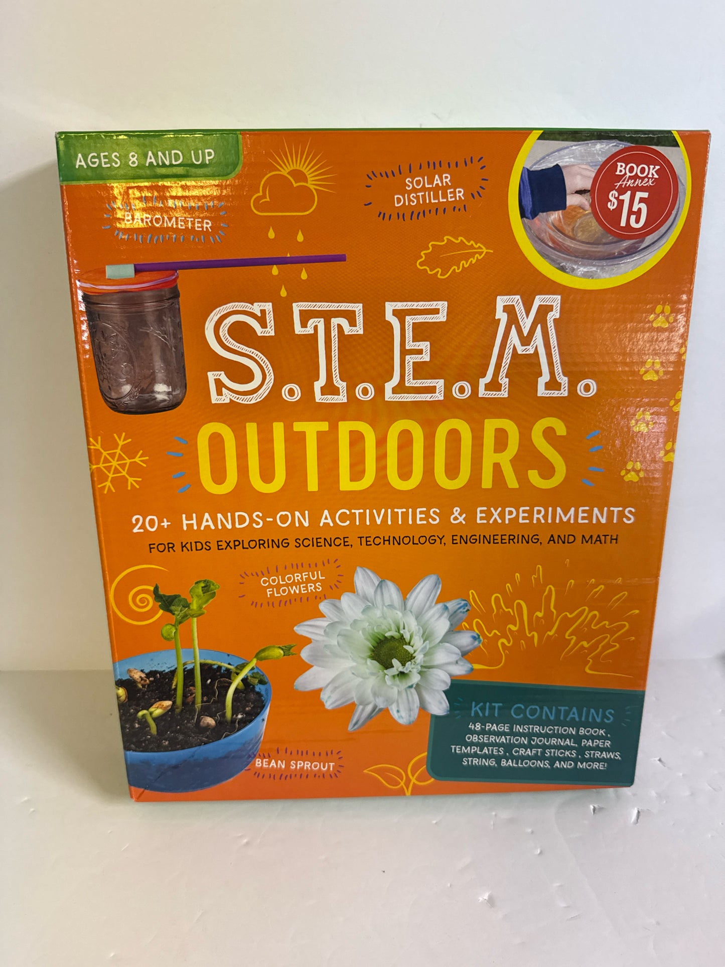 S.T.E.M. Outdoors Publications Int. Pre-Owned Elementary Experiment Books